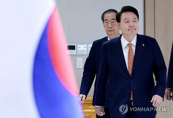 윤석열 대통령과 한덕수 총리 [사진=연합뉴스]