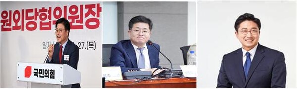 (좌측부터) 김종혁 전 국민의힘 최고위원, 박원석 전 정의당 의원, 서용주 전 민주당 상근부대변인 [사진=연합뉴스 및 페이스북 갈무리] 