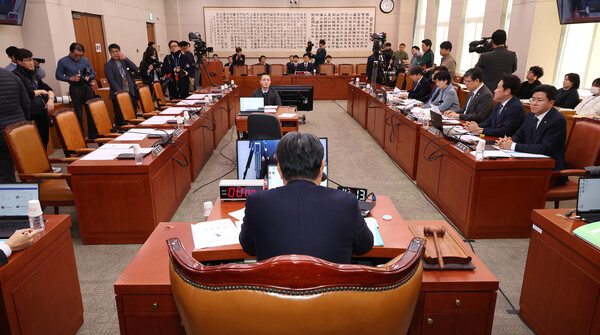 26일 오전 국회에서 마용주 대법관 후보자에 대한 인사청문회가 야당 단독으로 열리고 있다. [사진= 연합뉴스]