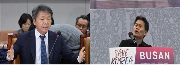 (왼) 김용원 인권위원회(인권위) 상임위원과 한국사 강사 전한길 씨 [사진=연합뉴스 및 꽃보다 전한길 유튜브 갈무리]