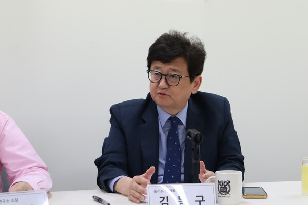 김능구 대표는 “(이재명 대표가) 야권 연합 오픈 프라이머리에 이어서 연합정부, 공동정부로 나가는 이런 모습을 가져야만 국민 통합이 이루어질 수 있다”고 말했다.