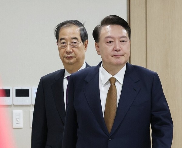 '한덕수-김문수 단일화'를 목표로 한 국민의힘 경선에 윤심이 작용했다는 논란이 불거지면서 국민의힘 대선판이 요동치고 있다. [사진=연합뉴스]