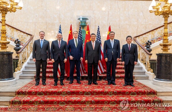 미중, 런던에서 고위급 무역회담 [사진=로이터=연합뉴스]