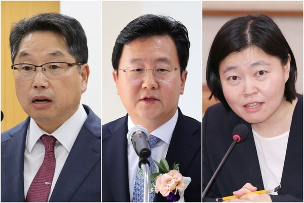 왼쪽부터 노만석-정진우-임은정 [사진=연합뉴스]