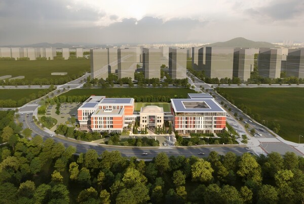 '영(英) 로얄러셀스쿨 부산캠퍼스', 컨소시엄 설계공모 당선작 [사진=부산시 제공]