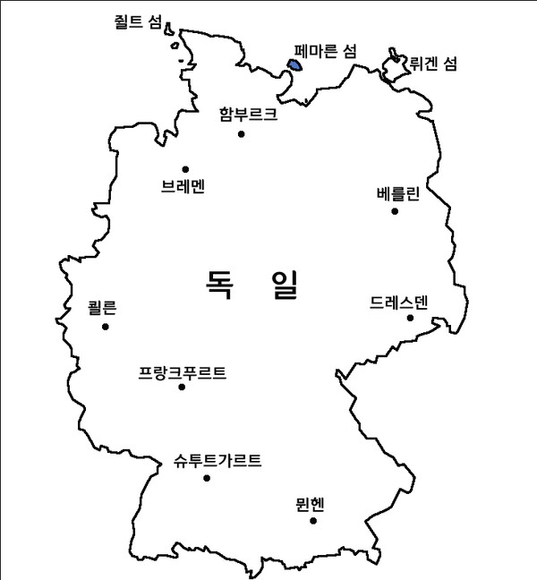 페마른 섬은 독일 북부 발트해에 입지한다. 독일에서 3번째로 큰 섬이다.