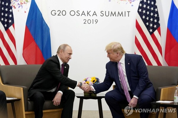 푸틴 러시아 대통령과 트럼프 미국 대통령 [사진=연합뉴스]