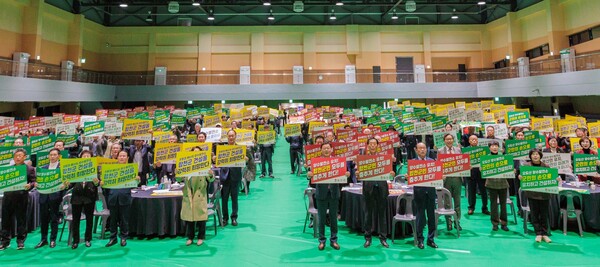 오도산 양수발전소 유치 염원, 뜨겁게 결집(제공=합천군)