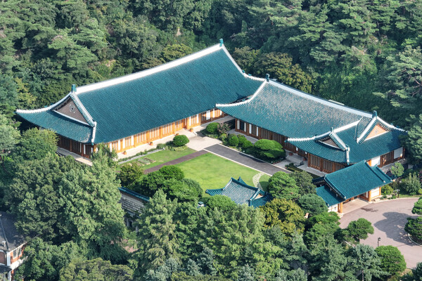 청와대 관저와 상춘재 전경. [사진=연합뉴스]