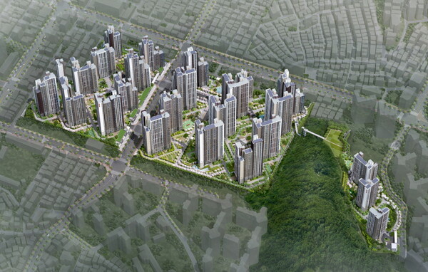 헬스테이트 광명11(가칭) 조감도 [사진=현대건설]