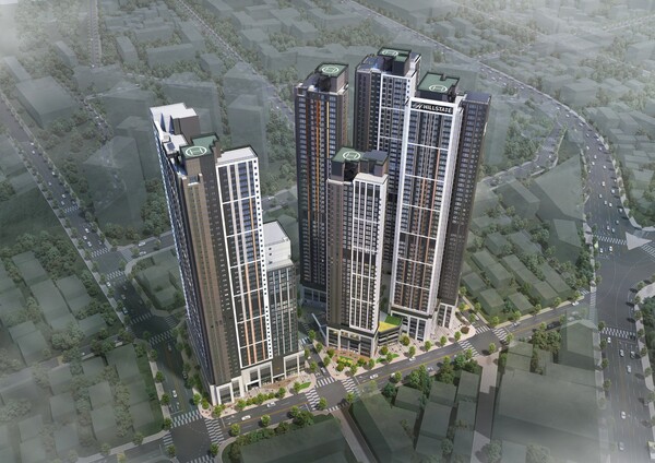 힐스테이트 선암호수공원 조감도 [사진=현대건설]