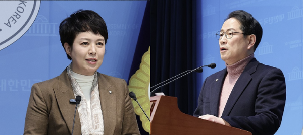 김은혜 원내정책수석부대표, 박수영 정책위원회 수석부의장 [사진=연합뉴스]