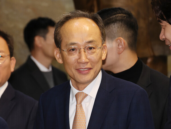 국민의힘 추경호 의원이 지난 13일 서울 여의도 국회 본회의장으로 향하고 있다. 이날 본회의에서는 내란 중요임무 종사 혐의로 구속 영장이 청구된 국민의힘 추경호 의원에 대한 체포동의안이 보고됐다. [사진=연합뉴스]